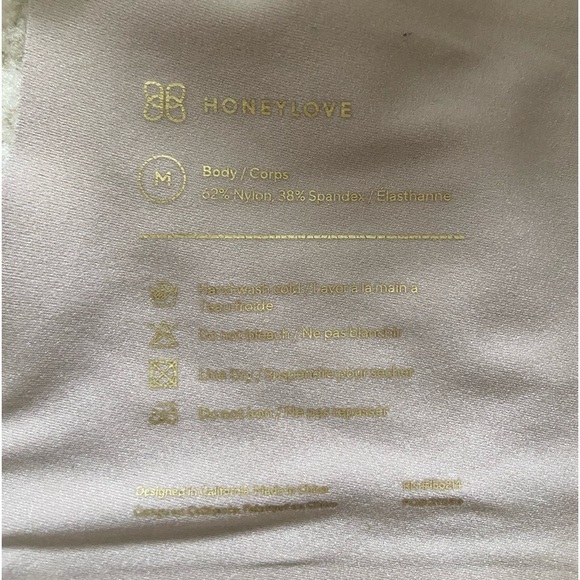 Honeylove Body wireless nude bra in M, removable pads - Picture 4 of 4